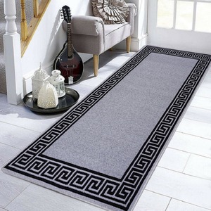 Nonslip Greekey Gel Door Mats by Smart Living