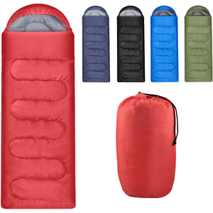 Adult Envelope Sleeping Bag Single Person - Red by Yaheetech