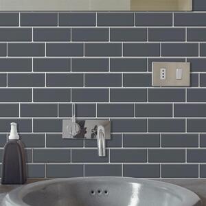 Glossy Retro 3D Backsplash Tile Stickers by WALPLUS