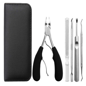 Toenail Clippers for Thick and Ingrown Nails - Black