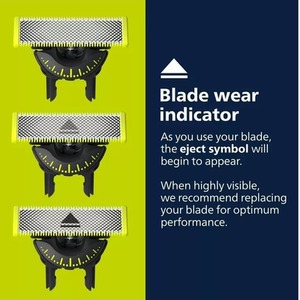 Philips Norelco Oneblade 360 Face Hybrid Electric Trimmer - Black by Philips