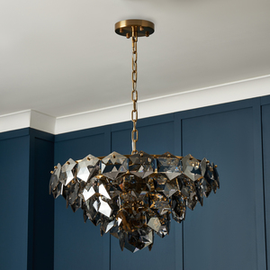 Visconte Chianche Tiered Chandelier - Brass by Litecraft