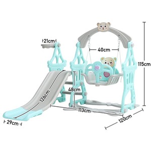 Toddler Swing and Slide Set by Livingandhome