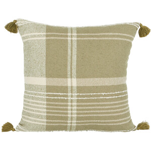 Osbourne Check Cushion - Green by Divante