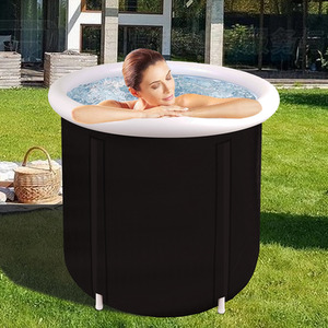 Inflatable Ice Bath - Black by Groundlevel