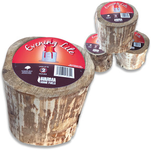 Evening Lighter Swedish Torch 4 Pack - Brown by Warma