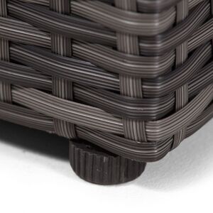 Monaco Luxury Large Rattan Garden Sofa Set - Grey by Giardino