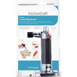 KitchenCraft Cook's Blowtorch - Silver by KITCHENCRAFT