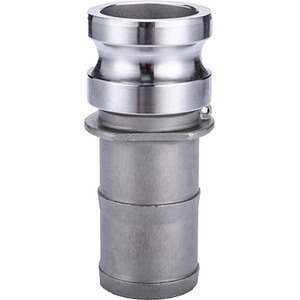 Stainless Steel 316 Camlock Hose Adapter (Type E - half inch Hose Tail Adapter) by DNA PACKAGING LTD