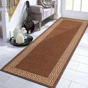 Nonslip Greekey Gel Door Mats by Smart Living