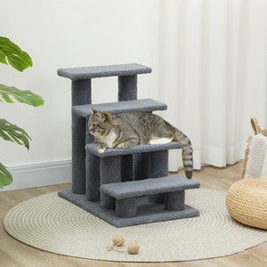 Pawhut Cat Tree Ladder - Grey by Pawhut