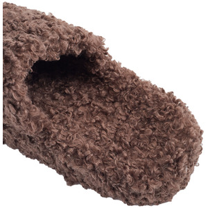 Soft Plush Open-Toe Cotton Slippers by Livingandhome