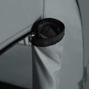 Tent Roskilde - 6 Person - Mixed Grey by tectake