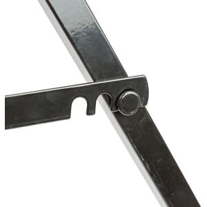 Folding Iron Log Saw Horse - Black by Harbour Housewares