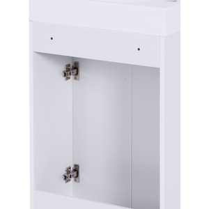 kleankin Bathroom Vanity Unit Wash Basin and Base Cabinet - White by kleankin