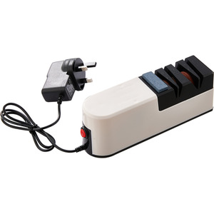 Electric Knife Sharpener - White + Black by Livingandhome