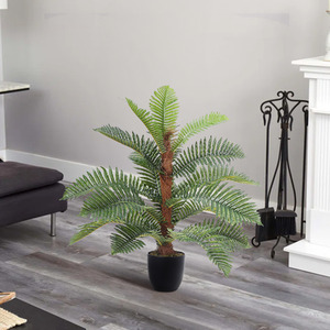 Artificial Phoenix Fern Tree - Green / 90cm by Garden Sanctuary