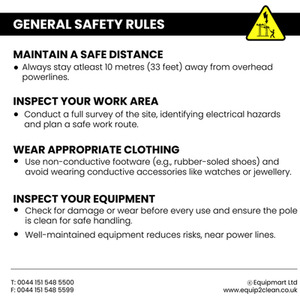 Aquaspray Venom 50ft 40T High-Mod Waterfed Pole - 10-Section - Blue by Aquaspray