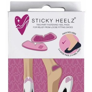Shoe Slip Prevention Pads - Pink by STICKY HEELZ