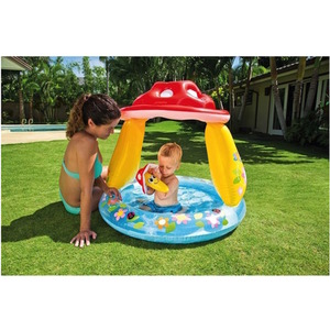 Intex Inflatable Mushroom Paddling Pool - Multi by Intex