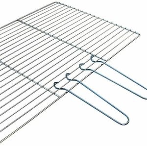 Stainless Steel BBQ Grill Tray Set - Silver by Garden Mile