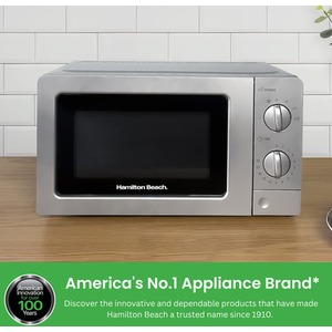 Hamilton Beach 20L Standard Silver Microwave - Silver by Hamilton Beach