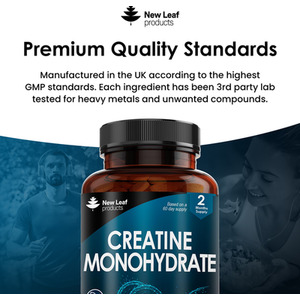 Creatine Monohydrate Tablets 3000mg - creatine by New Leaf Products