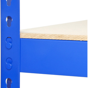 3 x Q Rax Warehouse Shelves 120cm - Blue by Monster Racking