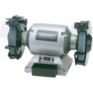 Draper Bench Grinder 230V - Silver by Draper
