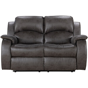 Monaco 2 Seater Recliner Sofa - Grey
