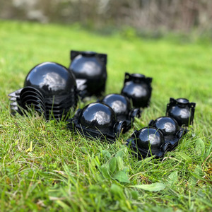 Plant Grafting Air Layering Set of 12 Root Propagating Balls - Black by Selections
