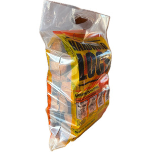 Kiln Dried Hardwood Logs Carry Packs - Brown / 2 packs by Warma