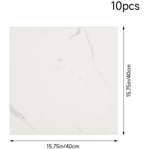 10pcs Self-Adhesive Marble PVC Wall Stickers by Livingandhome