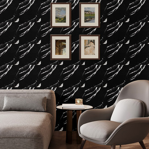 Livingandhome Set of 10 Marble PVC Wall Stickers by Livingandhome