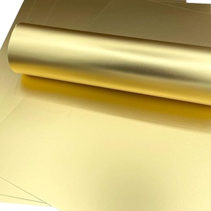 Pack of 5 Gold Silk Mirri Card - Gold by Syntego