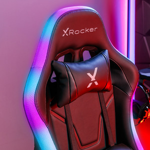 X Rocker Agility Junior Esport Gaming Chair RGB - BLACK/RGB by X Rocker
