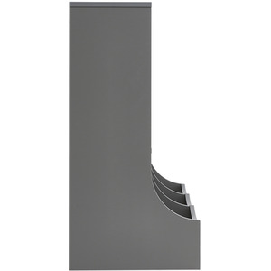 2-Tier Open Style Toy Storage Organizer with Bookcase by Livingandhome