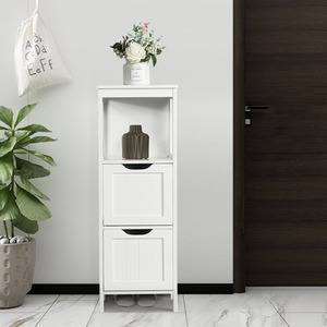 Yaheetech Bathroom Storage Cabinet with 2 Drawers - White by Yaheetech