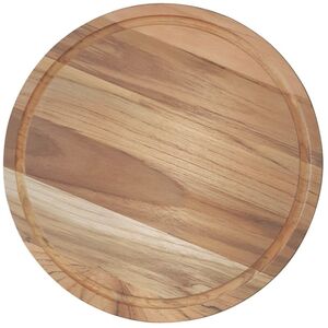 Tramontina Wooden Steak Plate 26 x 1.5 cm - Yellow by Tramontina