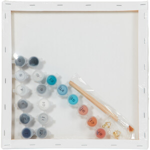 Art Studio Paint by Numbers - White Tiger by Art Studio