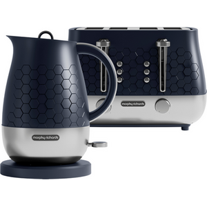 Morphy Richards Cassini 1.7L Kettle and 4 Slice Toaster Set by Morphy Richards