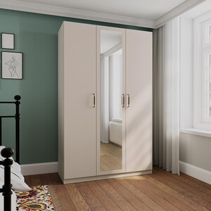 Eloise 3-Door Wardrobe - Cashmere