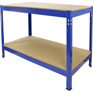 4x T Rax 90 x 45 x 180cm Racks and Workbench - Blue by Monster Racking