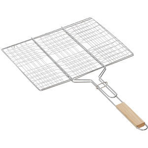 Grill Press Square Griddle with Locking Clamp - Large / 38.5cm by Livingandhome