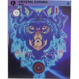 Crystal Canvas Wolf or Leopard by Art Studio