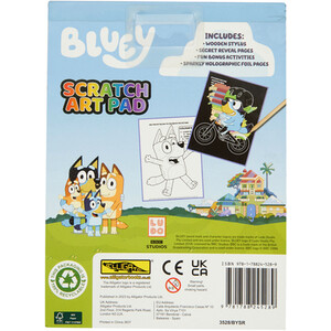 Bluey Scratch Art Pad