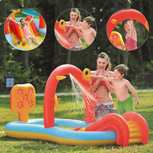 Kids Activity Inflatable Paddling Pool - Yellow