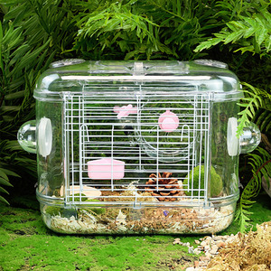Transparent Hamster Cage by Livingandhome