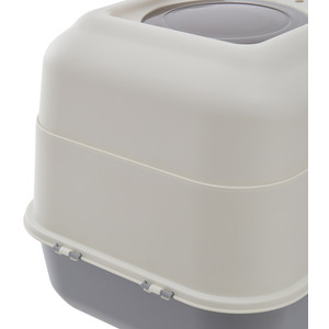 Kidkid Large Top Entry Cat Litter Box with Hood and Scoop by Kidkid