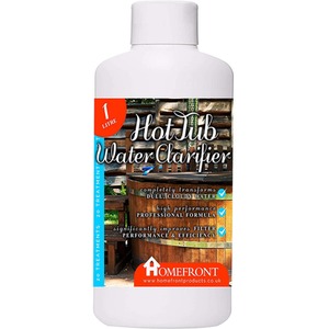 Hot Tub Water Clarifier Clearer Water Spa Pool Jacuzzi - White / 1l by Homefront